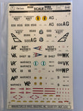 Micro Scale 1/72 US Navy & Marines Skyhawks A-4C & A-4E MSD7278