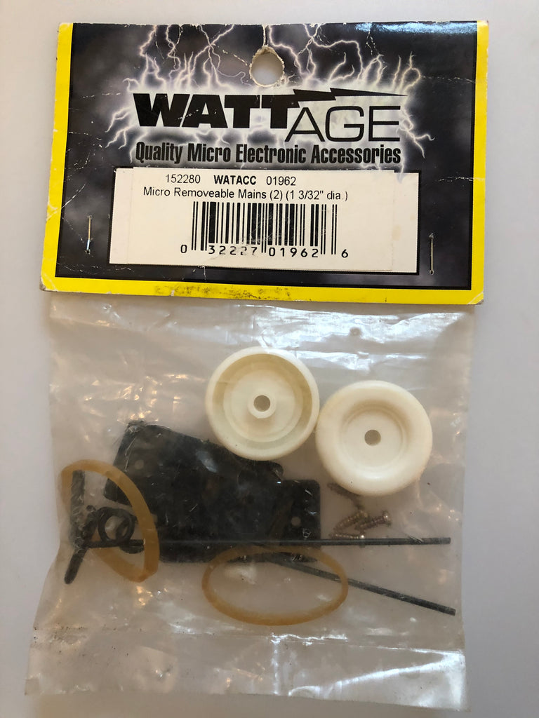 Wattage Micro Removable Main Landing Gear (2) (1 3/32" dia) Glo152280