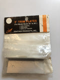 Prather Products 3" Trim Plates (for Model Boats 30" to 36") PRA8077