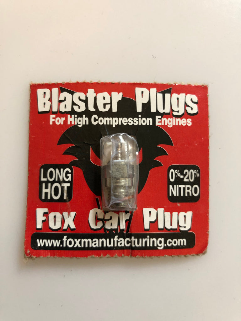 Fox Manufacturing Car Glow Plug Long Hot (Red) FOX003