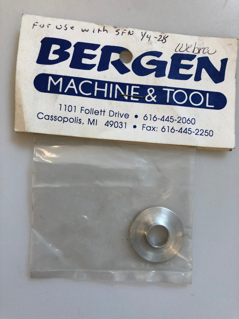 Bergen Machine & Tool Washer use with Fan Collets 3/8 x 1/4 28 BMT001