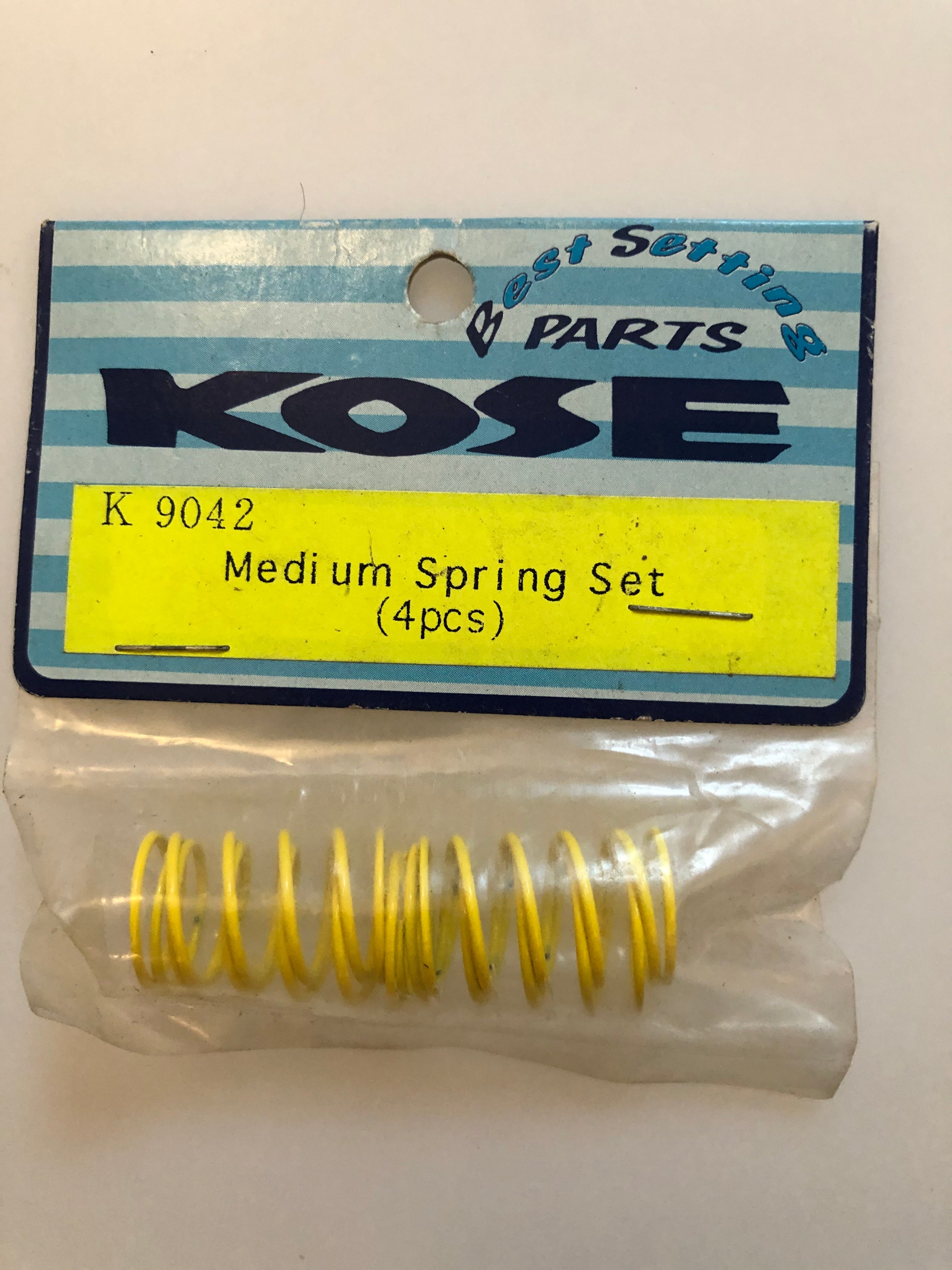 Kose Yellow Medium Spring Set (4pcs) JRK9042
