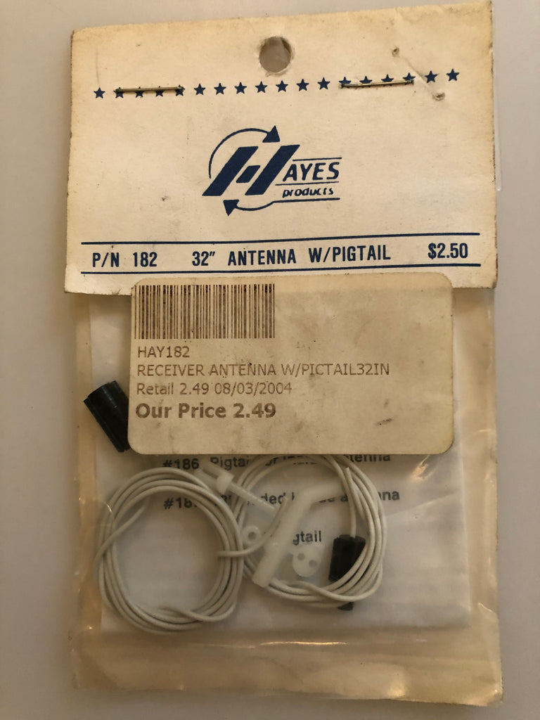 Hayes 32" Antenna w/ Pigtail Hay182