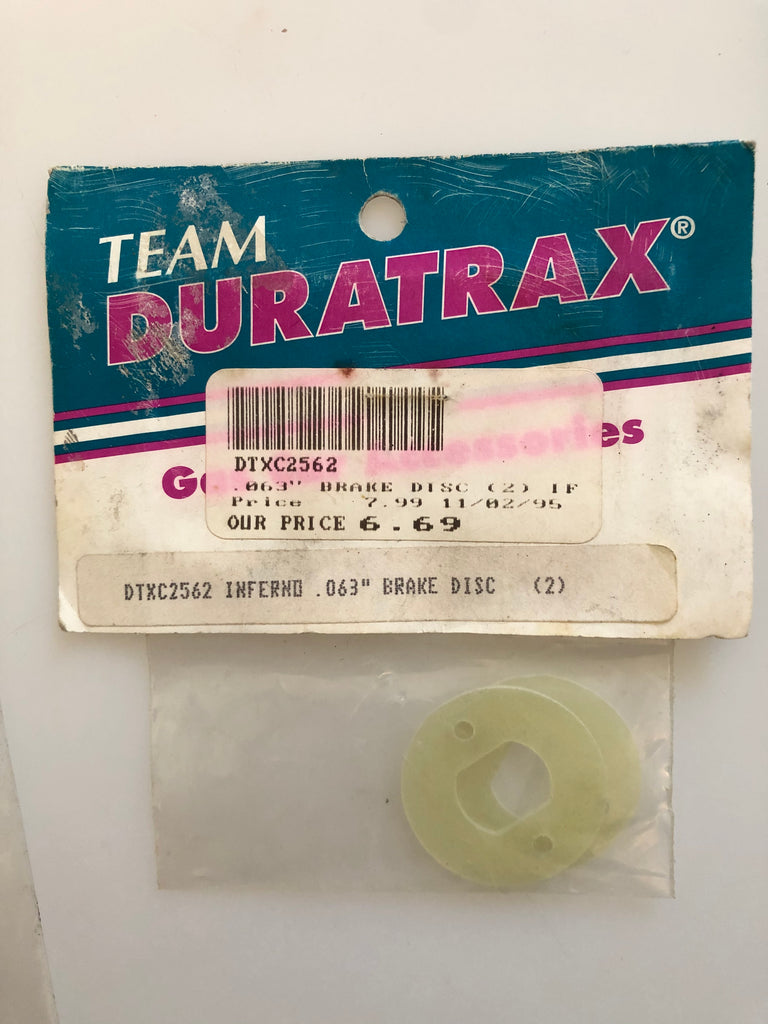 Duratrax Inferno .063" Brake Disc (2) DTXC2562