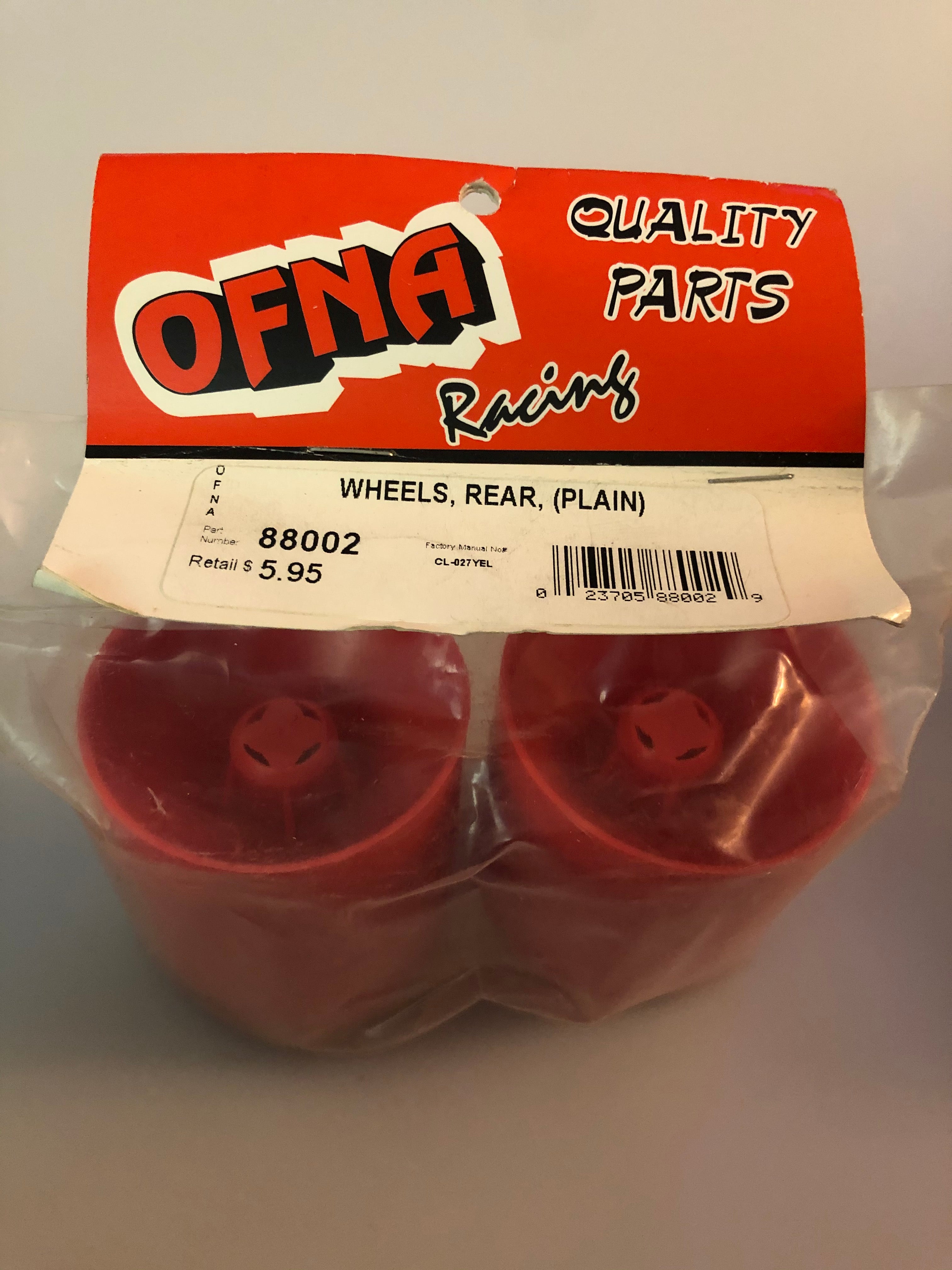 Ofna Wheels Rear Red OFN88002