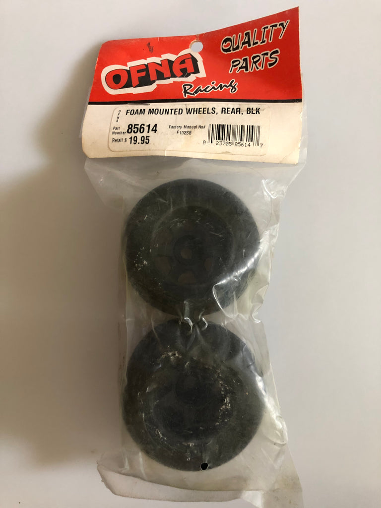 Ofna Foam Mtd Wheels Rear Blk OFN85614