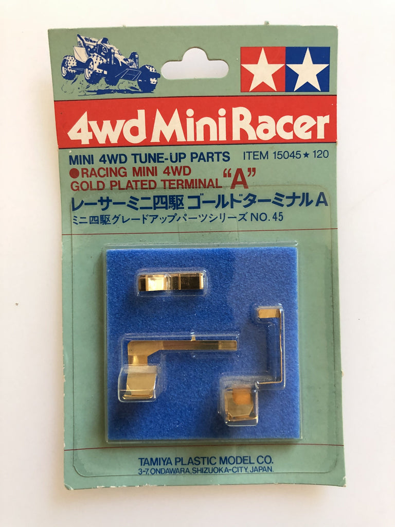 Tamiya 4WD Mini Racer Gold Plated Terminal "A" TAM15045