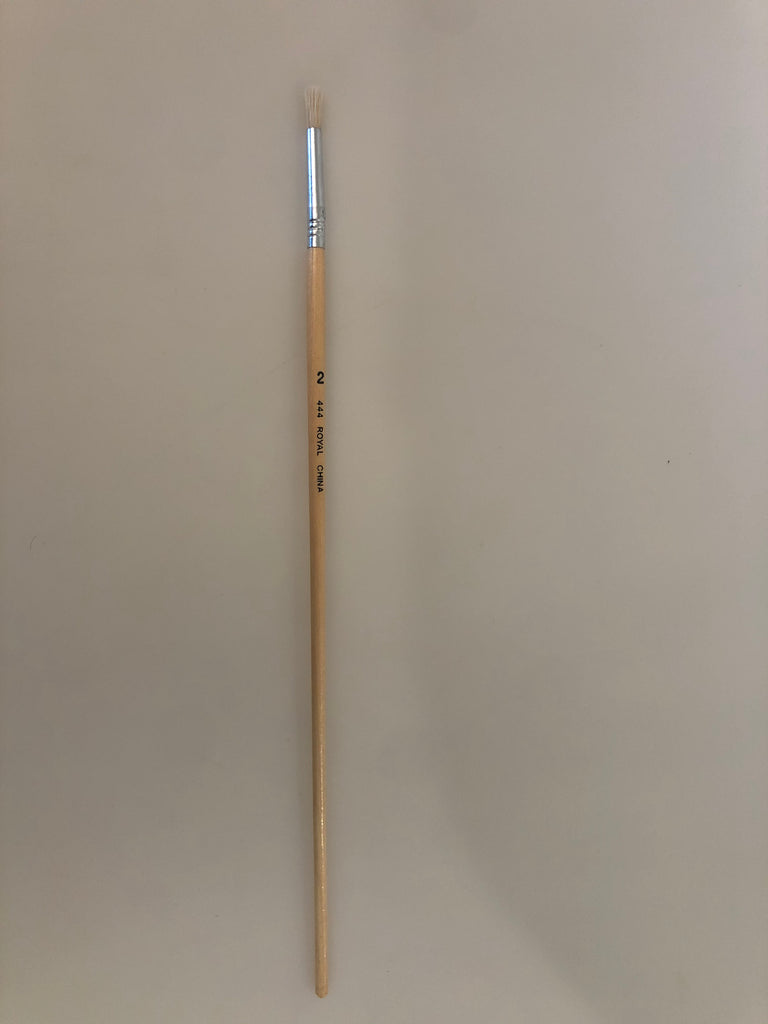 Royal Long Handle White Round ROY4442