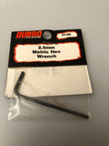 Dubro 2.5mm Metric Hex Wrench DUB2129