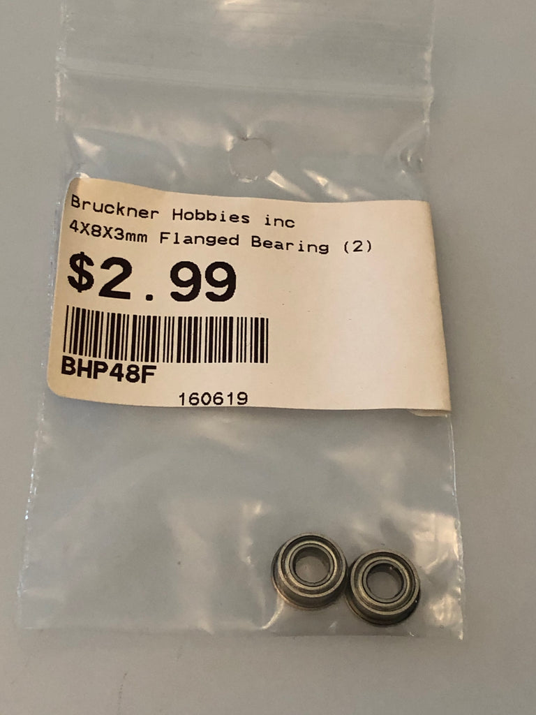 BHP 4X8X3mm Flanged Bearing (2) BHP48F