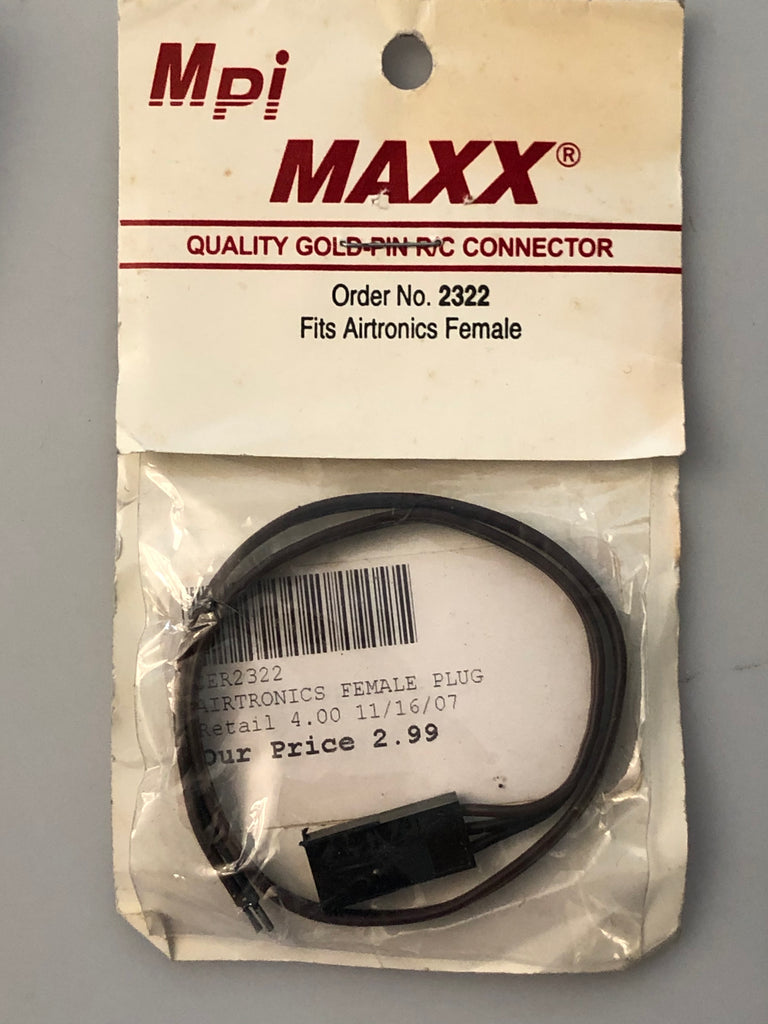 Maxx Products 2322 Airtronics Male Plug CER2322