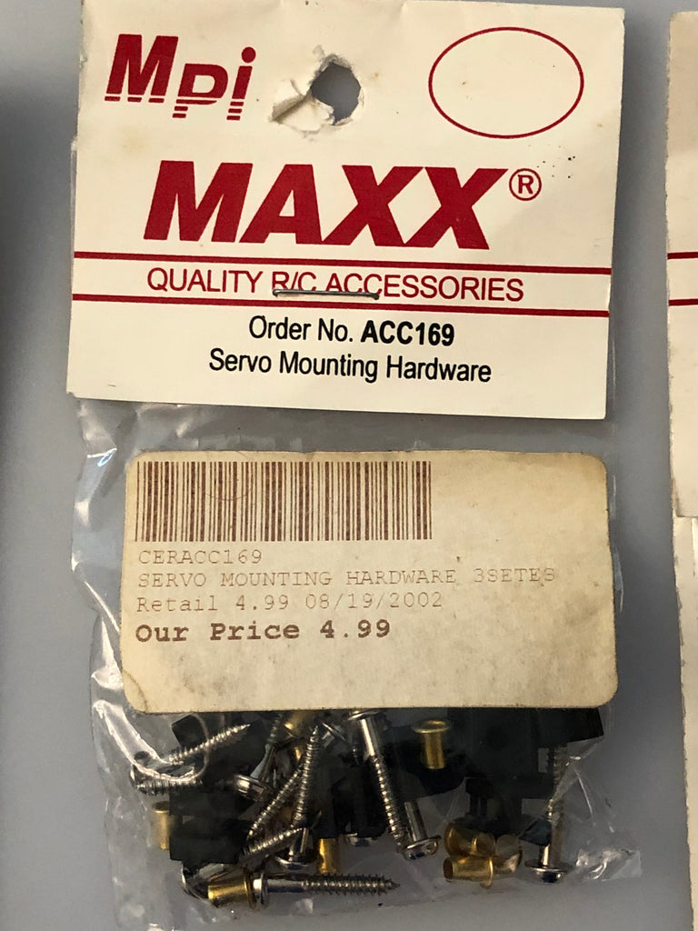Maxx Products ACC169 Servo Mounting Hardware CERACC169