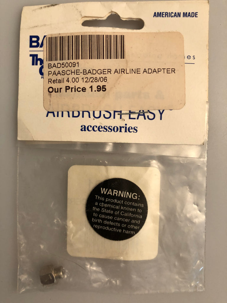 Badger Paasche-Badger Airline Adaptor BAD50-091