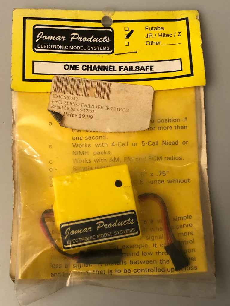 Jomar Products EMS FSJR Servo Fail Safe JR/Hitec Z EMSEMOM0042