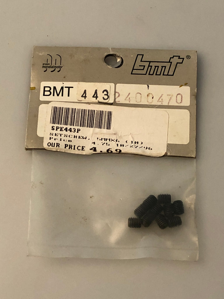 BMT Blitz Model Tecnica 443 5x6mm Set Screws (10) BMT443