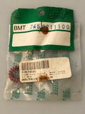 BMT Blitz Model Tecnica 745 Threaded 17 Tooth Gear Red BMT745
