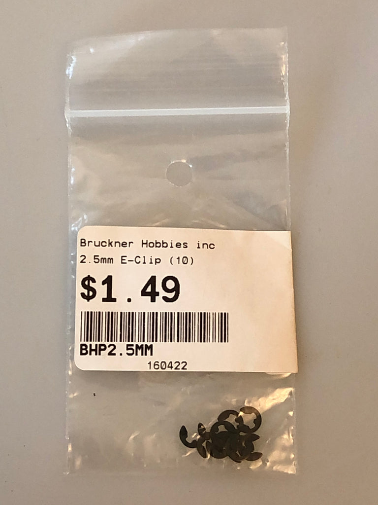 Bhp 2.5mm E-Clip (10) BHP2.5MM
