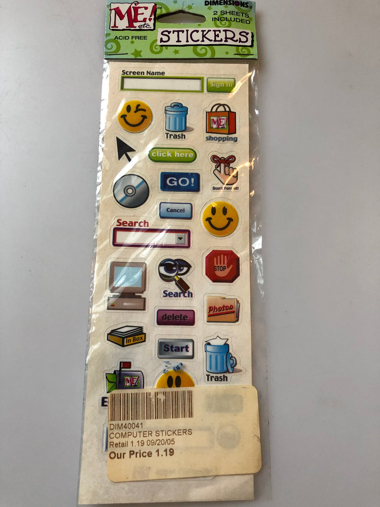 Dimensions 40041 Computer Stickers DIM40041