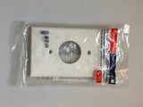 Leviton, Unbreakable Nylon Wallplate, 3/8" Diameter Hole LEVR52PJ7W