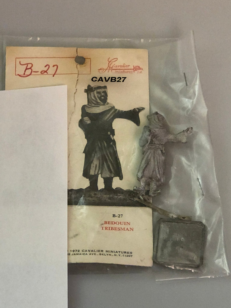Cavalier Miniatures B-27 Bedouin Tribesman CAVB27