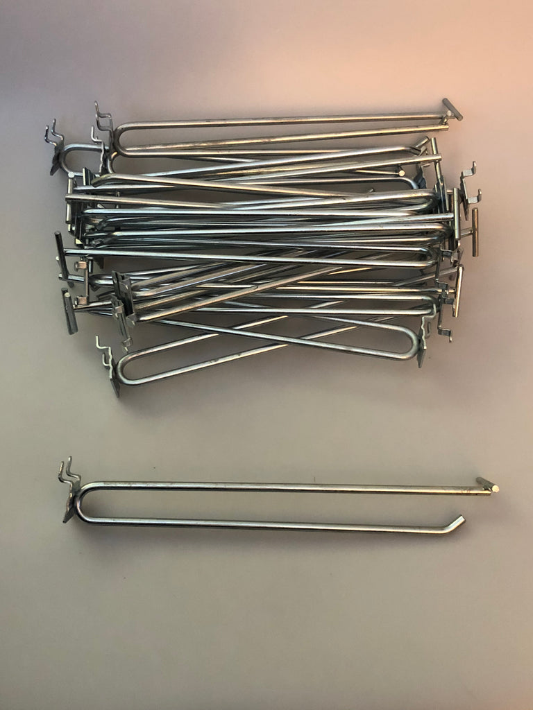 Heavy Duty 10" Commercial Retail Pegboard Hooks (Lot of 20) BHP1020
