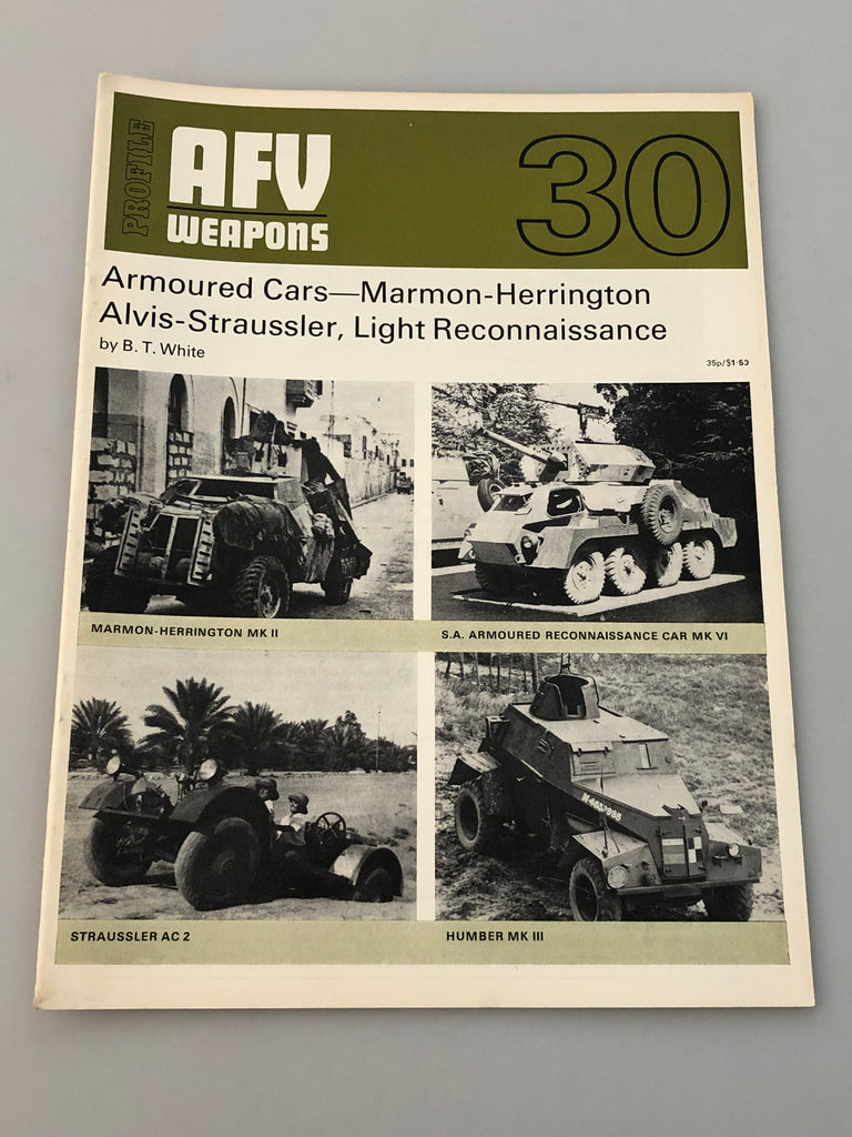 AFV 30 Armoured Cars Profile Publications (Box 9) AFV30