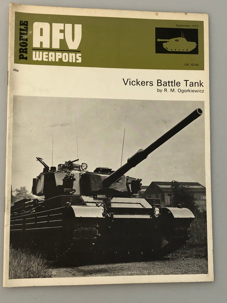 AFV September 1973 Vickers Battle Tanks Profile Publications (Box 9) AFVSEP73