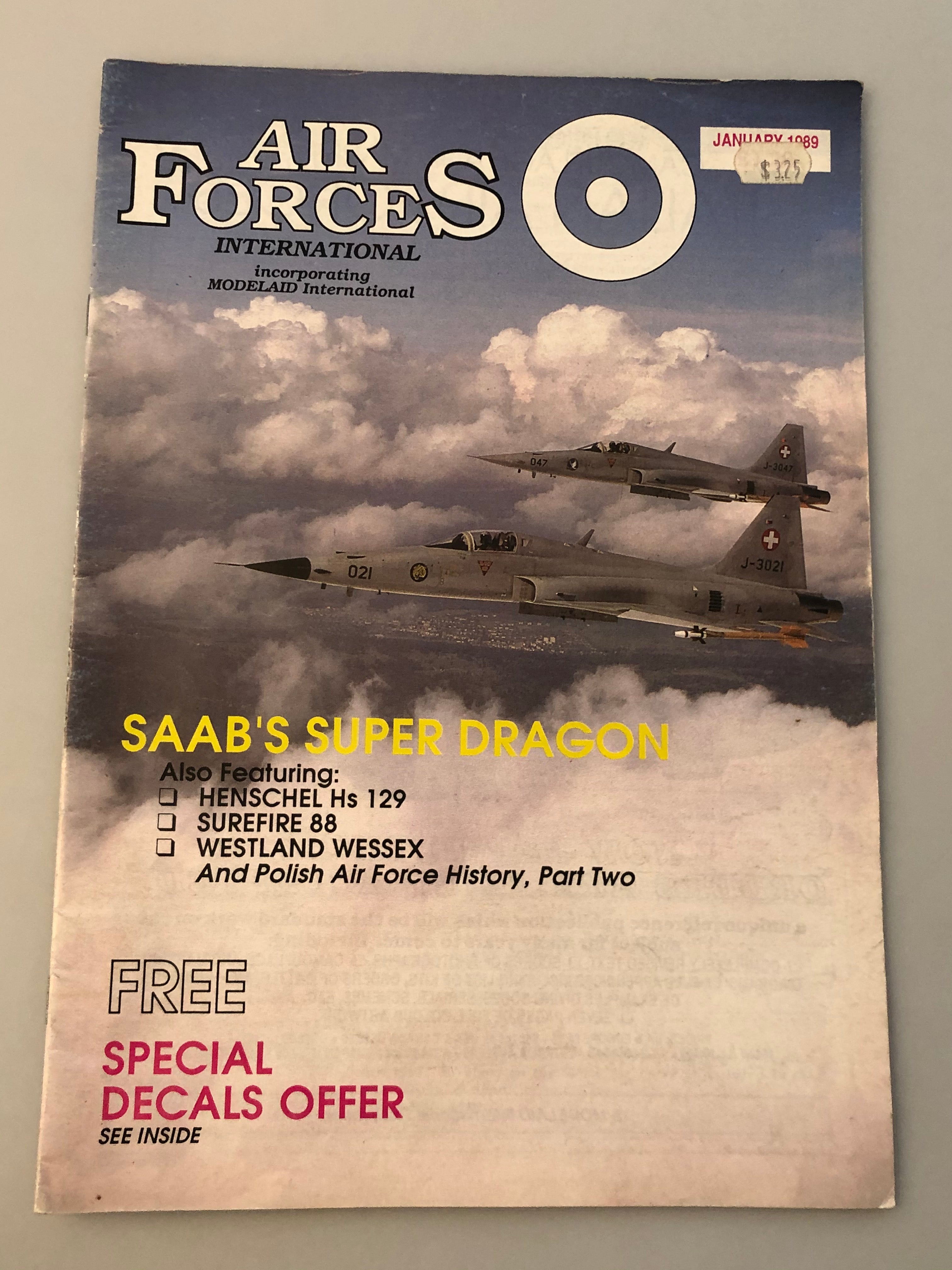 Air Forces International Magazine Jan 1989 (Box 1) AFIJAN1989
