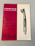 Profile Publications Number 54 The English Electric Canberra Mk.I & IV (Box 8) PPN54