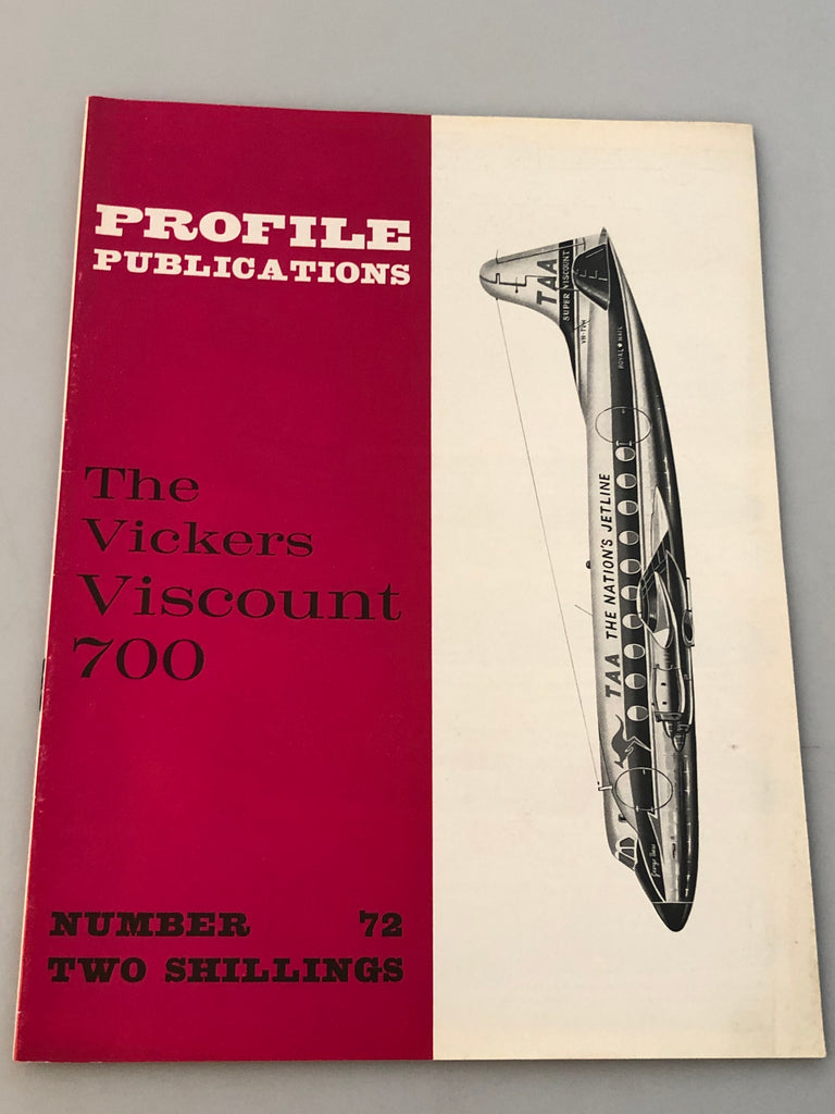 Profile Publications Number 72 The Vickers Viscount 700 (Box 8) PPN72