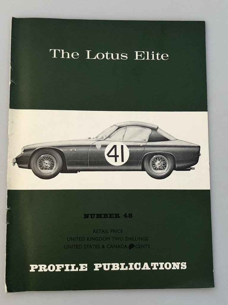 Profile Publications Number 48 The Lotus Elite (Box 7) PPN48