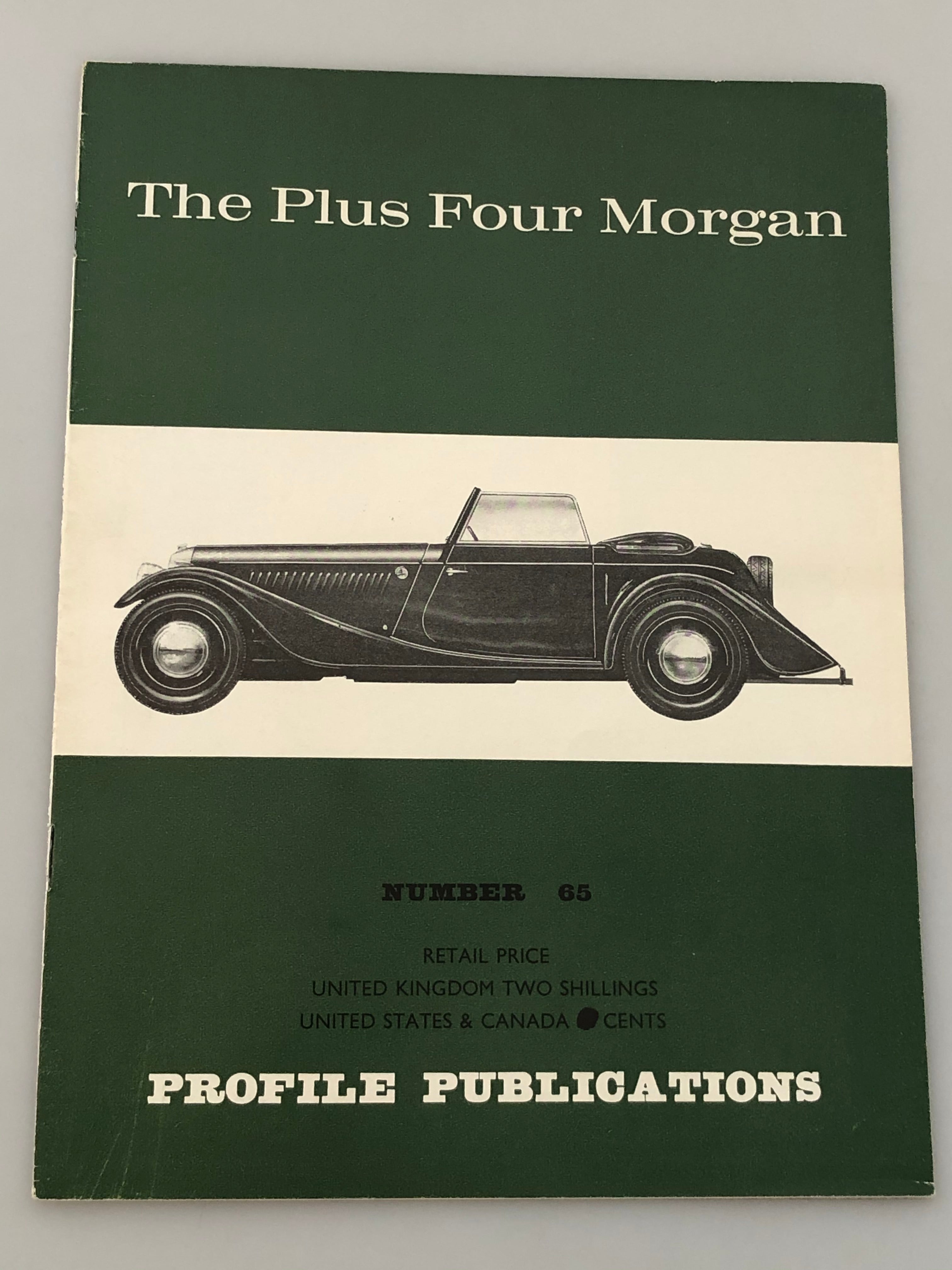 Profile Publications Number 65 The Plus Four Morgan (Box 7) PPN65