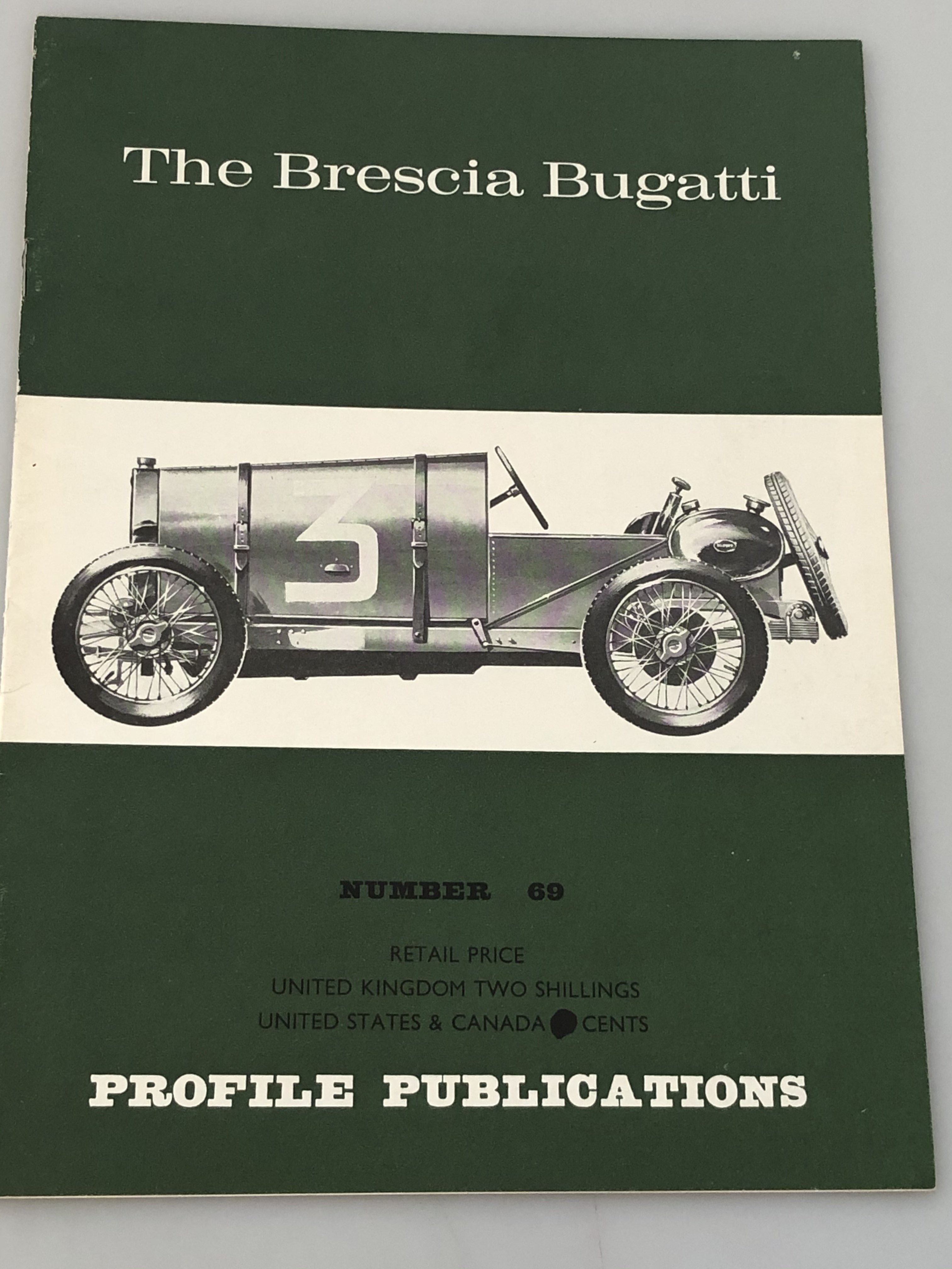 Profile Publications Number 69 The Brescia Bugatti (Box 7) PPN69