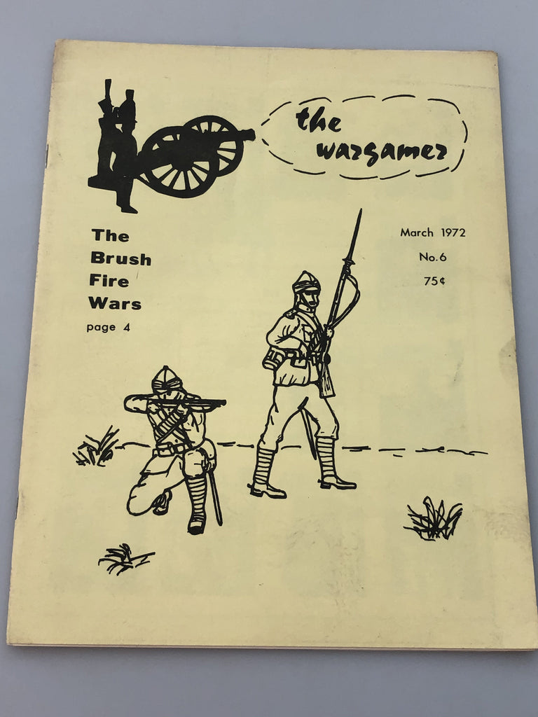 The Wargamer March 1972 No. 6 The Brush Fire Wars (Box 5) TWTBFW