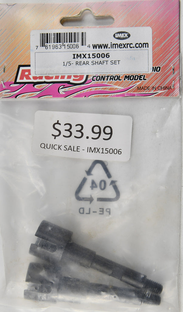 Imex 15006 1/5 Rear Shaft Set IMX15006