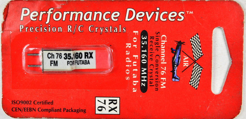 Performance Devices PDV800-1076 Air FM Futaba Channel 76 Single Conversion PDV800-1076