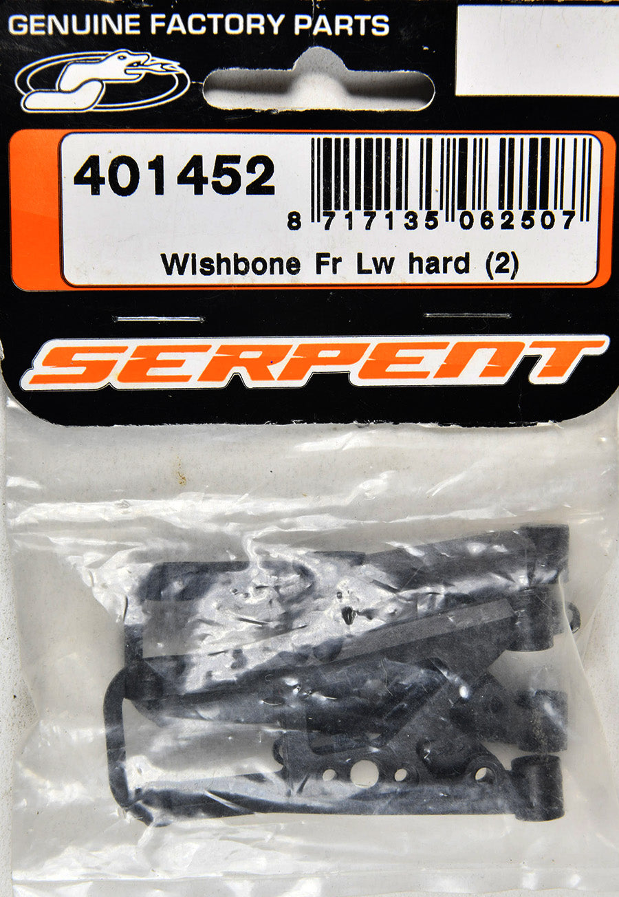 Serpent 401452 Wishbone Front Lower Hard SER401452