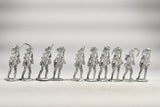 Metal Figures 3 Assorted Military Figures (Randon Assortment) 10 Figures METAL3