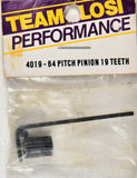 Team Losi 4019 19 Tooth 64 Pitch Pinion LOS4019