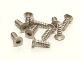 Pn Racing M2x6 Titanium Countersunk Hex Tapping Screw PNR700736