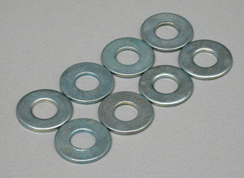 Dubro Flat Washer 4mm (8) DUB2110