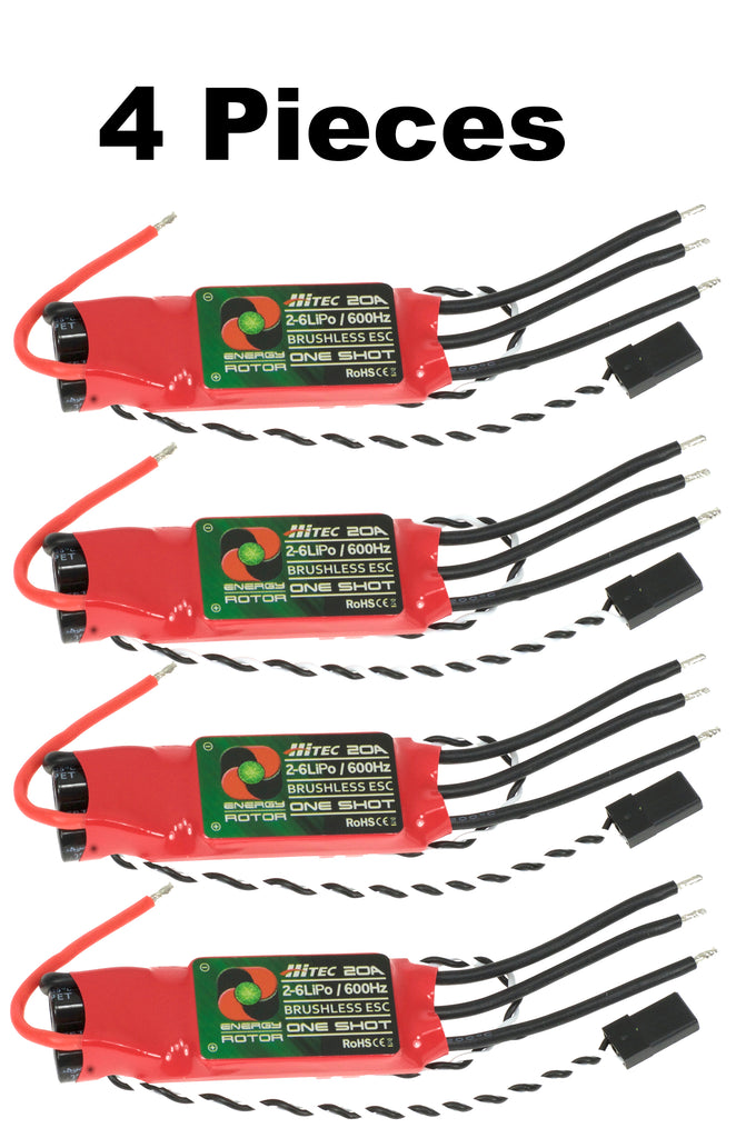 Hitec 61085 Energy Rotor 20amp (4pk) HRC61085