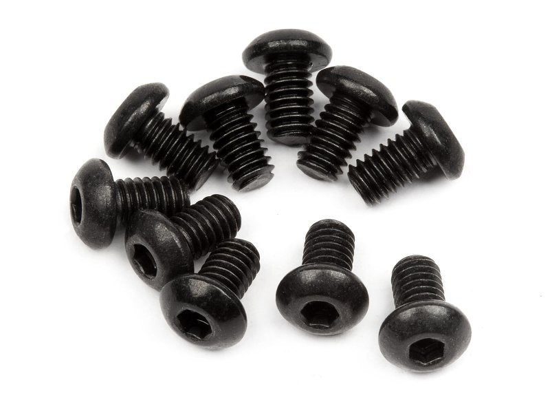 HPI Button Head Screw M2.5X4mm (Hex Socket/10pcs) HPI100864