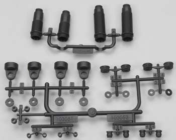 Hpi Shock Body Set Front/Rear HPI103051