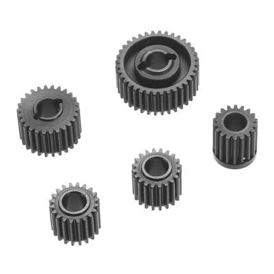 Hot Racing Hardened Steel Gear Set SCX II (5) HRASCXT1000T