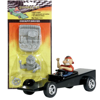 Pinewood Mad Racer Cockpit & Driver PINP3920