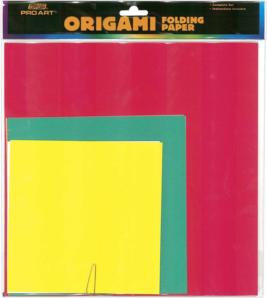 Pro Art Large Origami 3 Assorted Sizes 60 Sheets PRO6703224