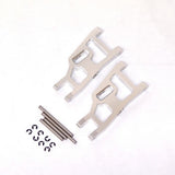 ST Racing Concepts Aluminum Front Suspension Arms w/ Hinge Pins, Silver, for Traxxas Stampede/Rustler/Slash  STRST3631S