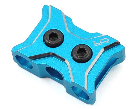 Yeah Racing Aluminum 12-14 Gauge Wire Clamp (Blue) YEAYA0485BU